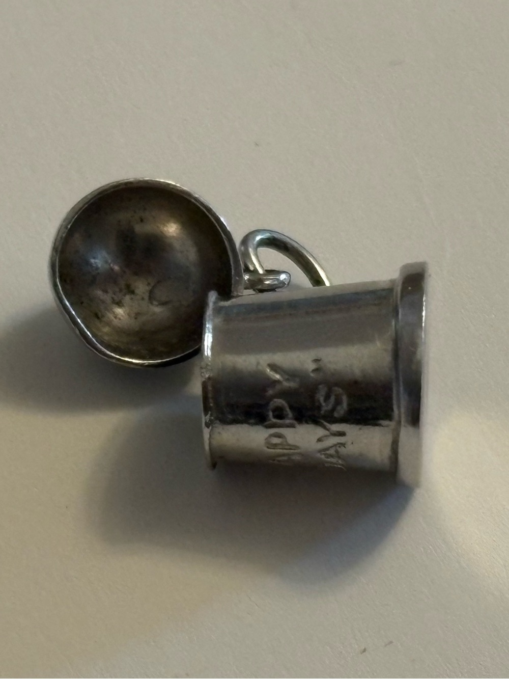 Sterling Silver Vintage Charm Pendant